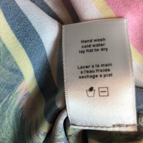 Clover Canyon Butterfly Sleeve Abstract Top - Picture 5 of 8